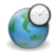 World clock earth internet