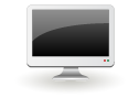 Screen monitor computer