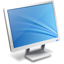 Computer monitor screen