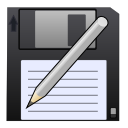 Save pen disk save as write