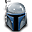 Star wars jango fett bounty hunter helmet