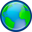 World internet browser earth