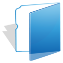 Light folder blue