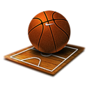 Sport ball basket basketball