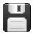 Diskette disk black save