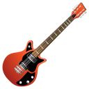 Red guitar