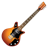 Orange guitar