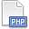 Page white php