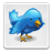 Blue bird file button twitter