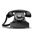 Rotary telephone telecommunication dial phone