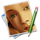 Face picture image pen