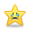 Star smiley sad