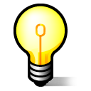 Idea jabber lightbulb