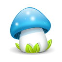 Mushroom blue