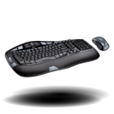 Keyboard wave desktop logitech