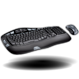 Keyboard wave desktop logitech