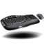 Keyboard wave desktop logitech