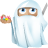 Ninja ghost halloween