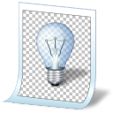 Light bulb idea tip document