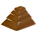 Pyramid chocolate