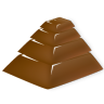 Pyramid chocolate