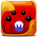 M monster block red