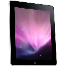 Ipad side tablet space computer hardware background