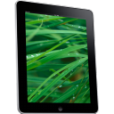 Ipad side tablet grass computer hardware background