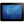 Ipad tablet computer landscape blue hardware background