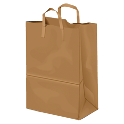 Paperbag shopper bag