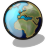 Earth globe world internet network