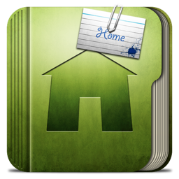 Folder home house building microsoft