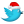 Twitter social logo santa hat christmas