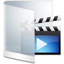 Folder white video movie film videos