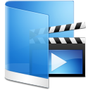 Movie folder video film blue videos