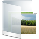 Folder white picture