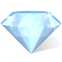 Blue gem diamond jewel