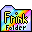 Folder professor prof frink university education