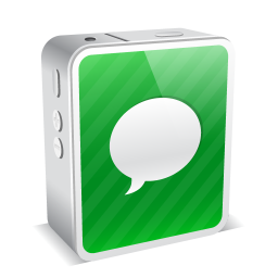 Chat social logo