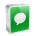 Chat social logo