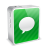 Chat social logo