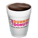 Open drink dunkin donuts coffee