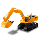 Excavator truck tractor