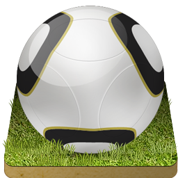 Soccer ball grass football sport