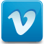 Vimeo social logo