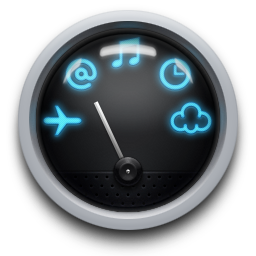 Dock dashboard meter itunes