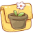 Folder flowerpot