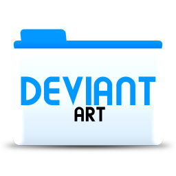 Deviantart social logo