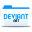 Deviantart social logo