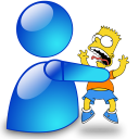 Msn simpsons msn icon